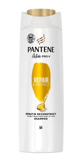 Pantene Shampoo Repair & Prot. 340ml x 6 - Ny Ankomst 06.07.24