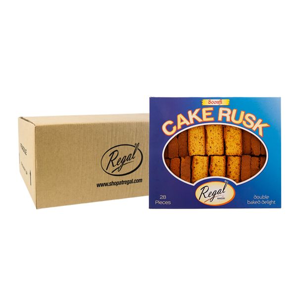 Regal Cake Rusk Soonfi 630g x 9