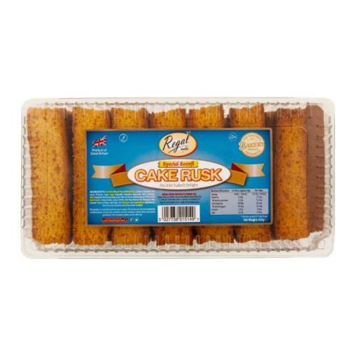 Regal Cake Rusk Soonfi 21Pcs (ca. 500g) x 9 Tray - Ny Ankomst 25.04