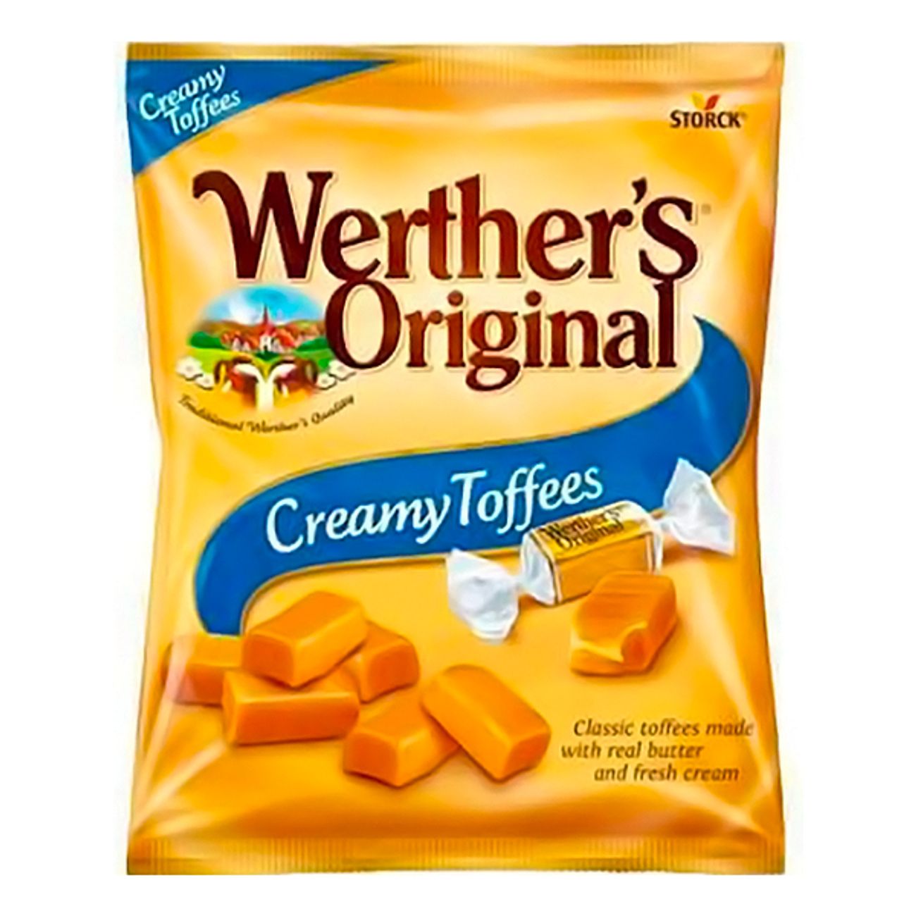Werthers Original Creamy Toffees 135g x 15 - Nyhet 27.09