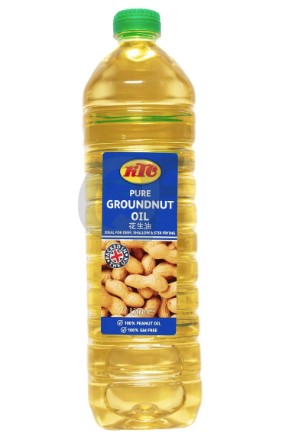 KTC Groundnut - Peanut Oil 1L x 6 - Nyhet 16.09