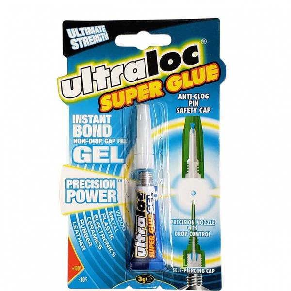 Ultraloc Super Glue Gel x 24pk - Ny Ankomst 25.09