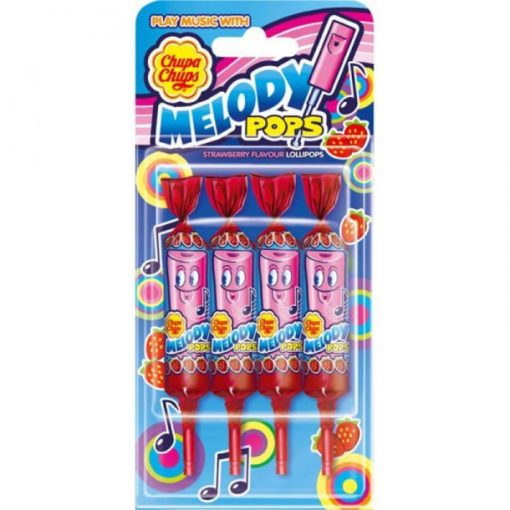 Chupa Chups Melody Pops 4pack x 18 - Ny Ankomst 04.06.25