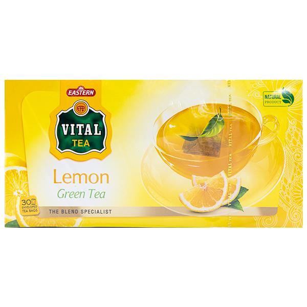 Vital Green Tea Lemon 30 poser x 12 - Ny Ankomst 25.09