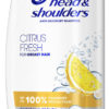 Head & Shoulders Shampoo Citrus Fresh 400ml x 6- Ny Ankomst 26.09