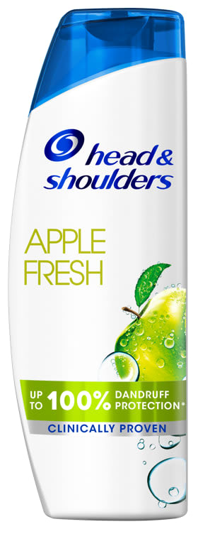 Head & Shoulders Shampoo Apple Fresh 400ml x 6- Ny Ankomst 26.09