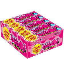 Chupa Chups Babol Tutti Frutti Chewing Gum 27,6g x 20 - Nyhet 25.09.23