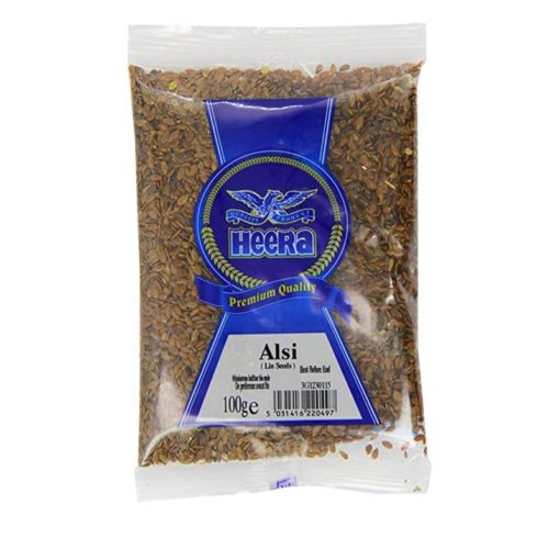 Heera Alsi (Linseed) 100g x 20 - Ny Ankomst 22.11