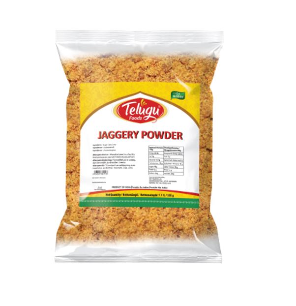 Tellugu Jaggery Powder 1kg x 10 - Ny Ankomst
