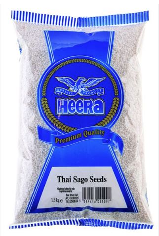 Heera Tapioca (Sago) Seeds Small 1,5 kg x 6 - Ny Ankomst 24.07.24