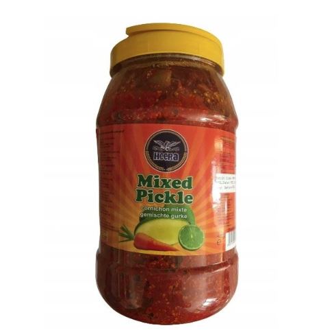 Heera Mix Pickle 4kg x 4 - Ny Ankomst 13.09.24