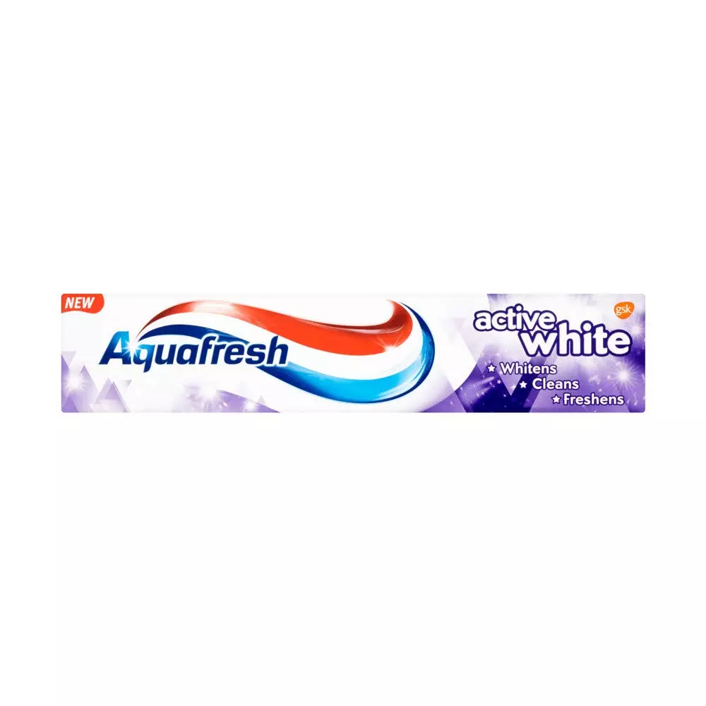 Aquafresh Toothpaste Active White 100ml x 12