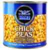 Heera Canned Boiled Chick Peas 2,5kg x 6 - Ny Ankomst!