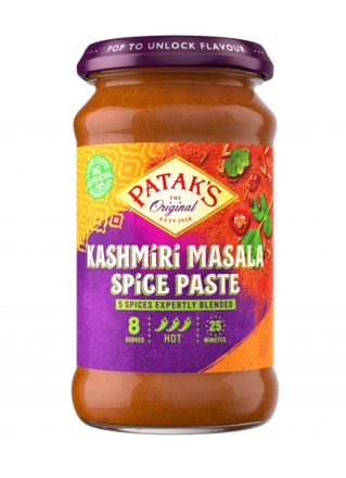 Pataks Kashmiri Paste 283g x 6 (Etikett) - Ny Ankomst 08.08.24