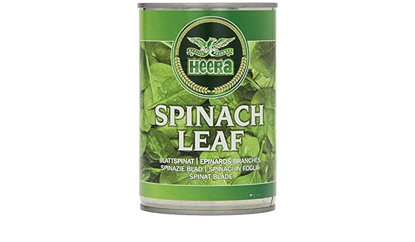 Heera Spinach Leaf 380ml x 12 - Ny Ankomst 14.12