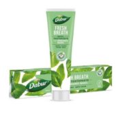 Dabur Toothpaste Basil 100ml x 6 - Ny Ankomst 02.05.25
