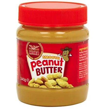 Heera Peanut Butter Smooth 340g x 12