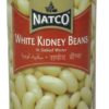 Natco Boiled White Kidney Beans 400g x 12 - Ny Ankomst 20.12