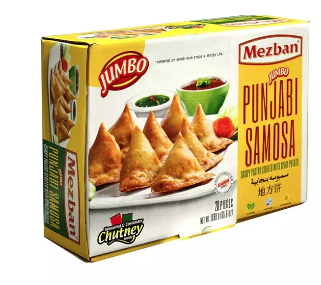 Mezban Samosa Punjabi (Jumbo) (85g x 20) x 6