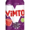 Vimto Drink Fizzy Original Purple (Tin) 330ml x 24  - Lavpris!