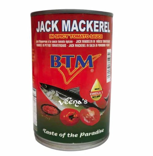BTM Jack Mackerel In Spicy Tomato Sauce 425g x 24 - Ny Ankomst 19.02
