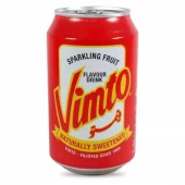 Vimto Sparkling Fruit Drink Tin (Red) 330m x 24 - Lavpris!