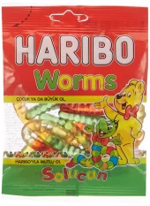 Haribo Worms 80g x 24