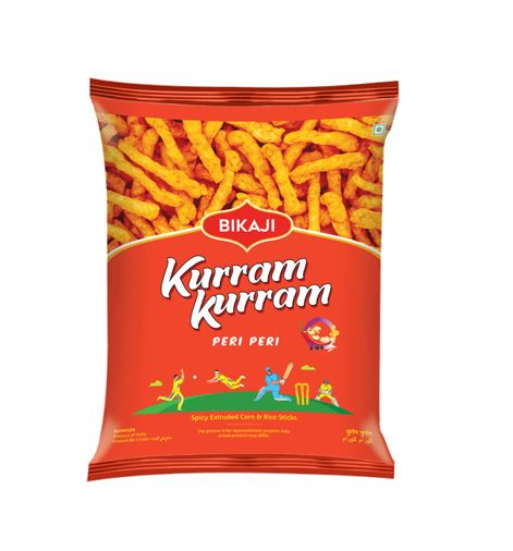 Bikaji Chips Kurram Kurram = Kurkure 40g x 90 = Master Crt - Tilbud 18-23 Mars