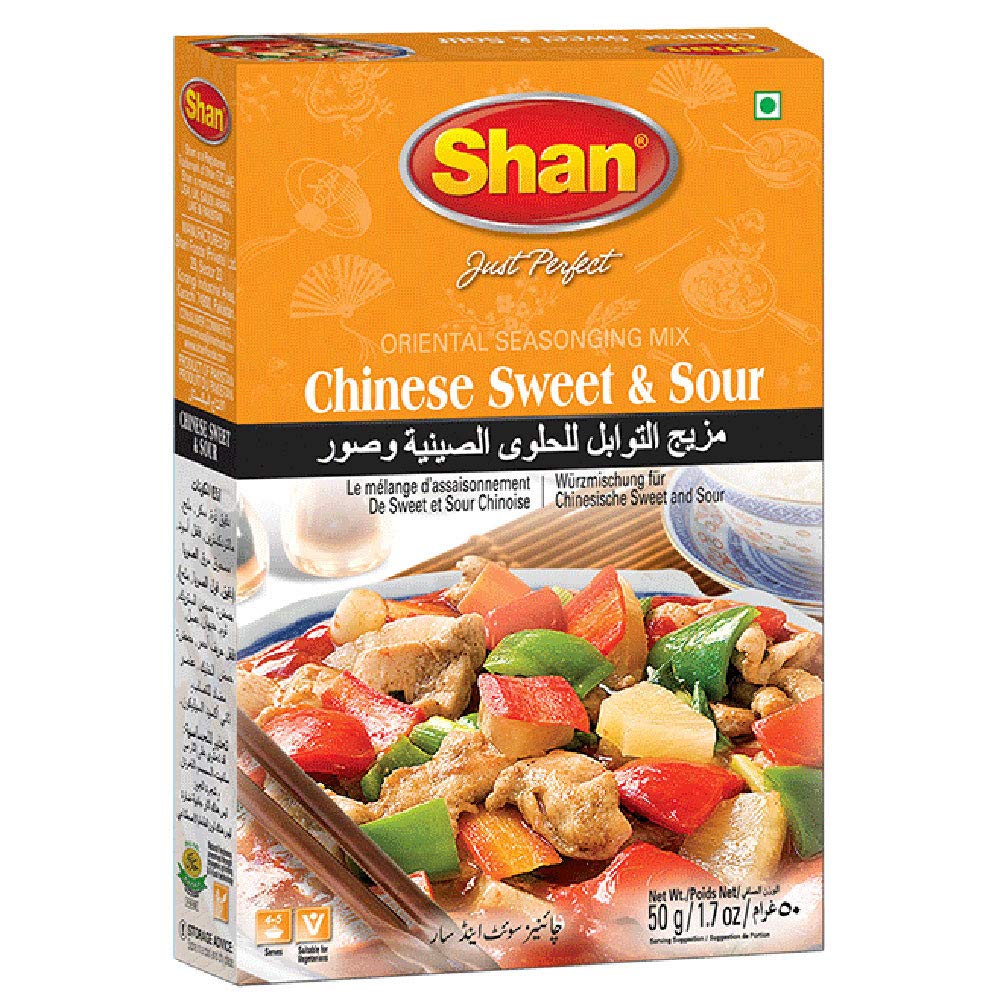 Shan Chinese Sweet & Sour 50g x 12- TILBUD Best Før 03.06.24