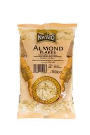 Natco Almond Flakes 300g x 20 - Ny Ankomst 07.06.24