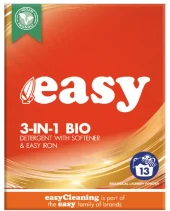 Easy Washing Powder 3 In 1 Bio (13 Wash) 884g x 6 - Ny Ankomst