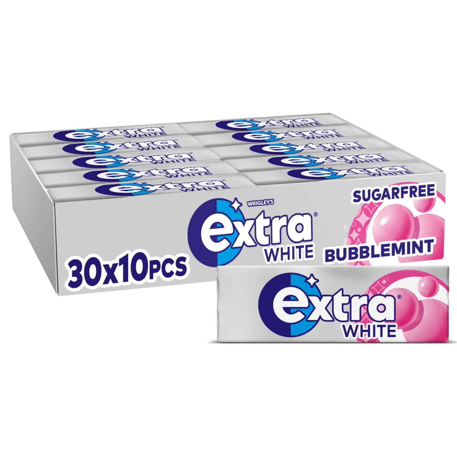 Extra Chewing Gum Bubblemint (14g) 10stk x 30 Tilbud 15.04-20.04