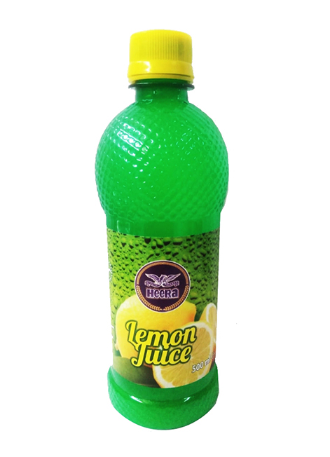 Heera Lemon Juice 500ml x 12 - Ny Ankomst 16.04
