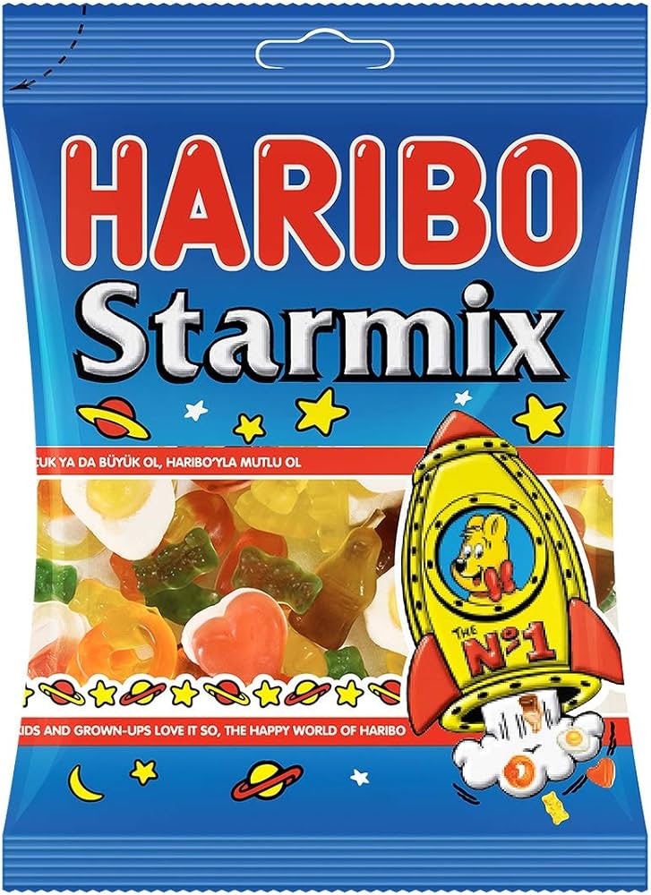 Haribo Starmix 80g x 24 - Ny Ankomst 05.05.25