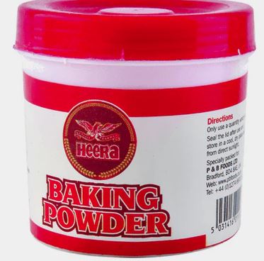 Heera Baking Powder Tubs 100g x 10 - Nyhet! Ankomst 10.05.24