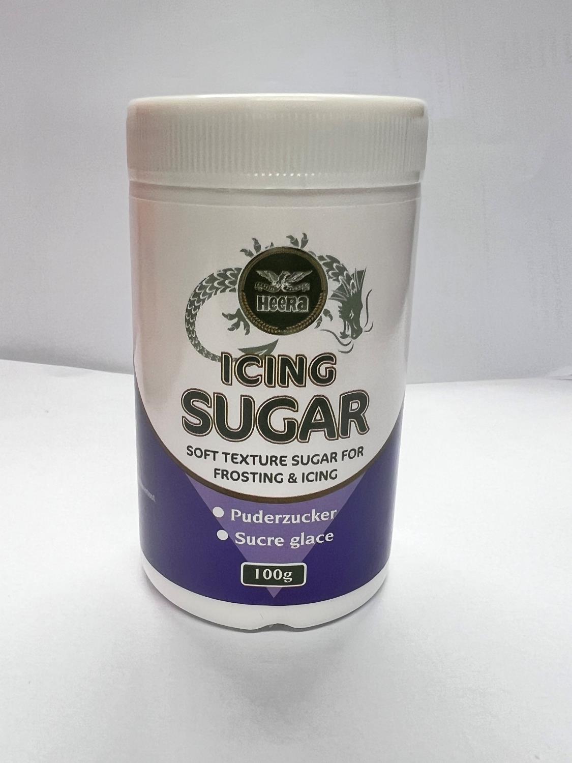 Heera Icing Sugar Tubs 100g x 10 - Ny Ankomst 10.05