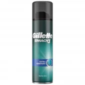Gillette Shave Gel Mach 3 Extra Comfort 200ml x 6 - Ny Ankomst 13.06.25