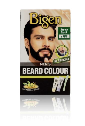 Bigen Men Beard Color (Dark Brown) - B103 x 3 - Ny Ankomst 28.05