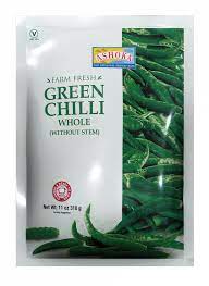 Ashoka Green Chili 310G x 12 - Lavpris