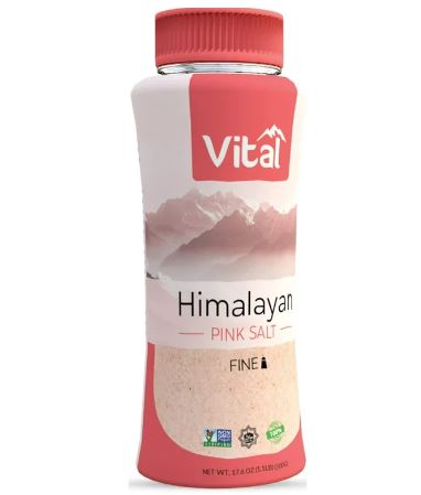 Vital Himalayan Pink Salt - Fine (Bottle) 500g x 20 - Nyhet 14.06.24