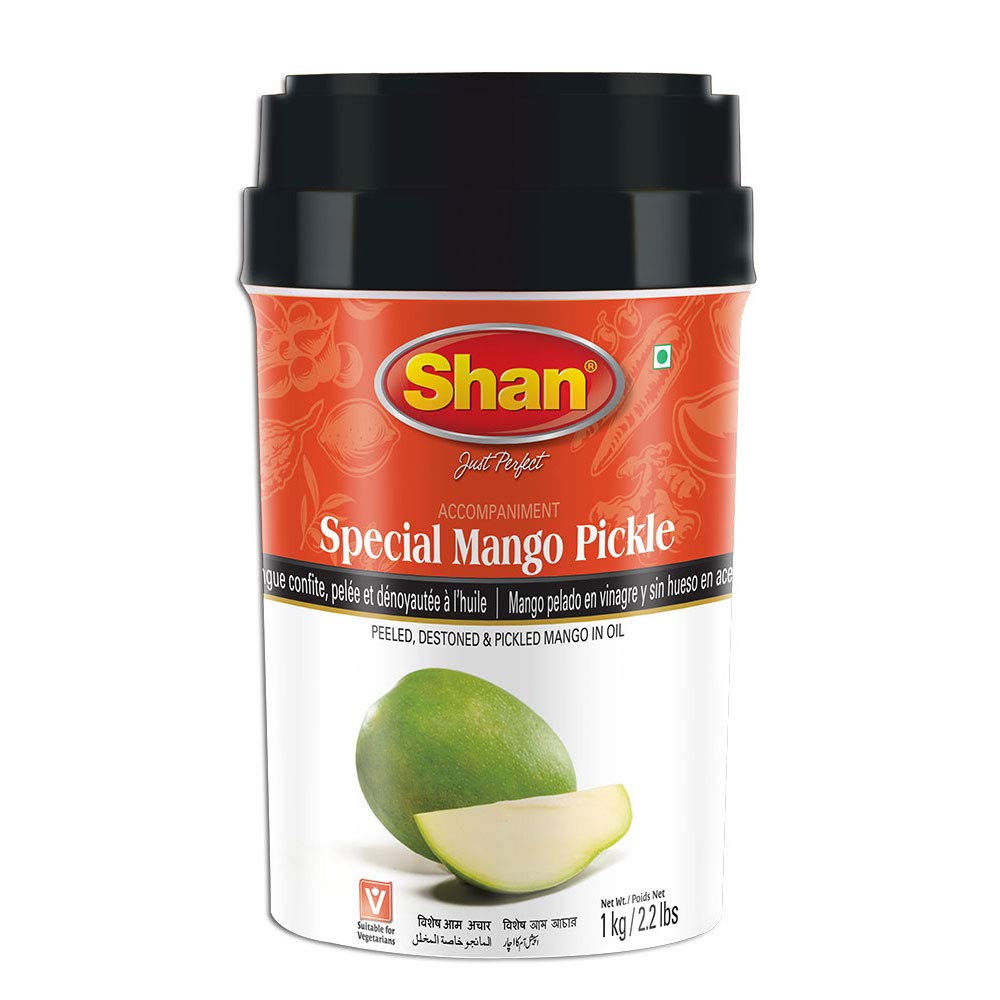 Shan Mango Pickle Special (kasundi) 1kg x 6 - Nyhet 18.06.24
