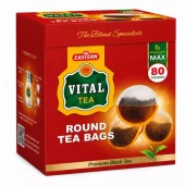 Vital Black Tea 80 Tea Bags x 24 - Partivare! (Ordinær Pris kr. 30,-)