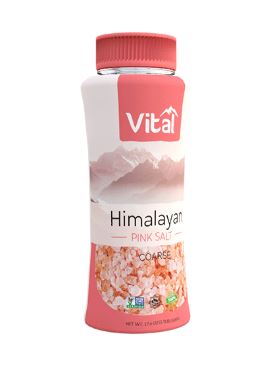 Vital Himalayan Pink Salt - Coarse (Bottle) 500g x 20 - Ny Ankomst 15.10.24 - Nyhet