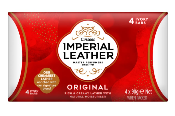 Imperial Leather Soap Classic Beauty/Original (115g x 4) x 18 - Ny Ankomst 02.06.25