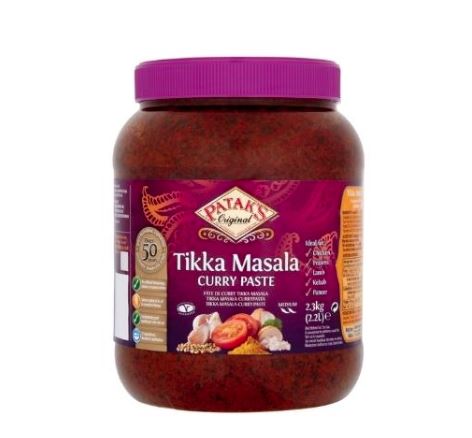 Pataks Tikka Masala Paste 2,4kg x 2 - Sp.Tilbud