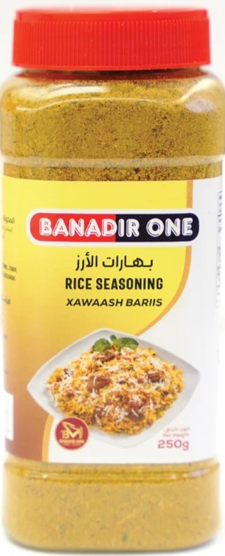 Banadir One Rice Seasoning 250g x 24 - Ny Ankomst 10.07.24