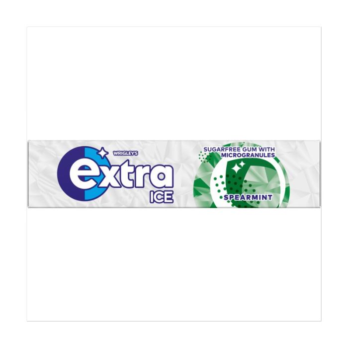 Extra Chewing Gum Ice Spearmint (14g) 10stk x 30 - Ny Ankomst 02.05.25