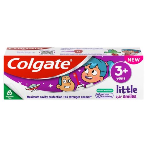 Colgate Toothpaste Smiles Kids 3+ Years - 50ml x 12 - Ny Ankomst 21.08.24