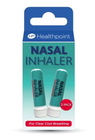 Healthpoint Nasal Inhaler 2pk x 12 - Ny Ankomst 13.06.25 - Lavpris