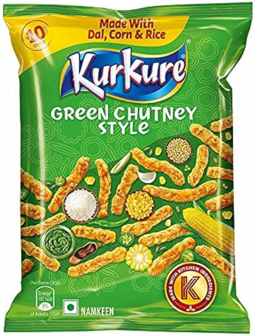 Kurkure Green Rajastani Chutney 70g x 30 - Kampanje Ut 09.24